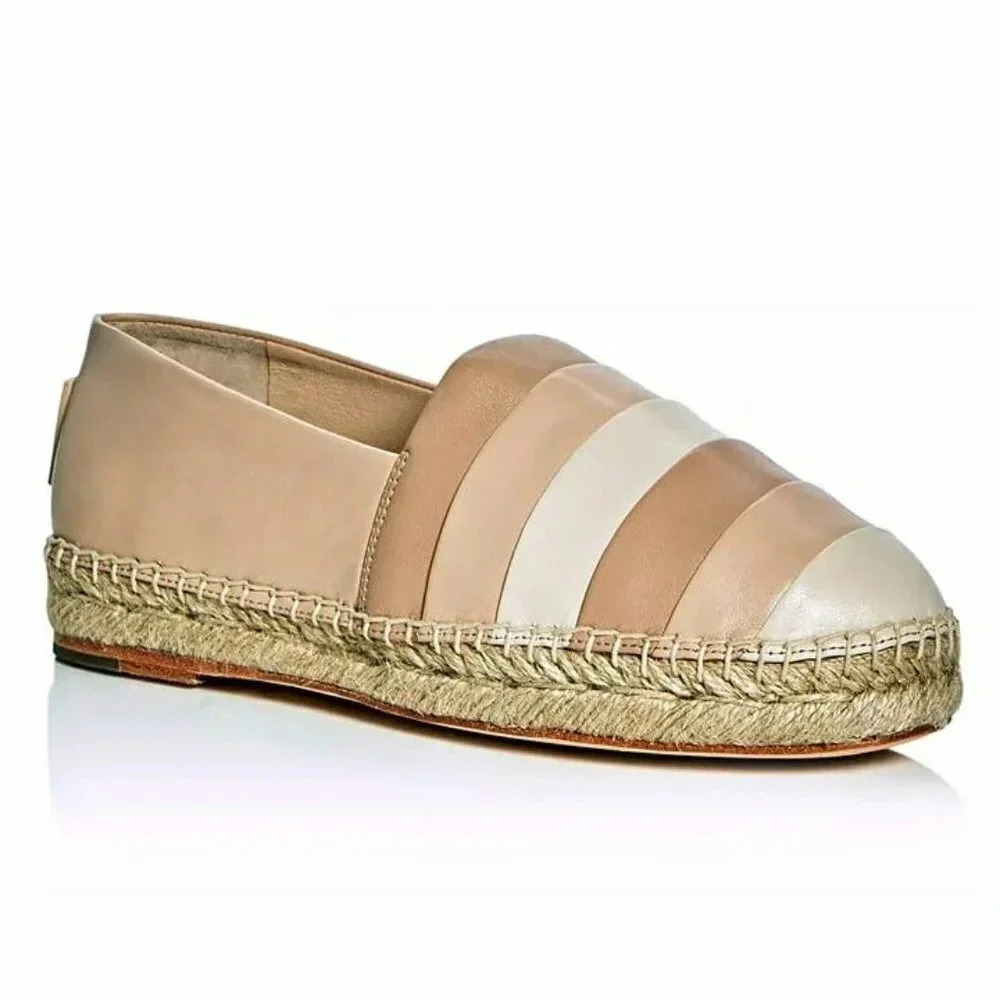 Opening Ceremony Women's Ariahna Color Block Espadrille Flats Size 39 MSRP $295
